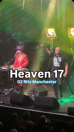 @heaven17official brought their 80s synth pop party to #Manchester 🪩🕺 #Heaven17 #O2RitzManchester | O2 Ritz Manchester
