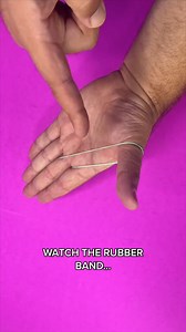 Rubberband Magic Trick 😮 | Evan Era