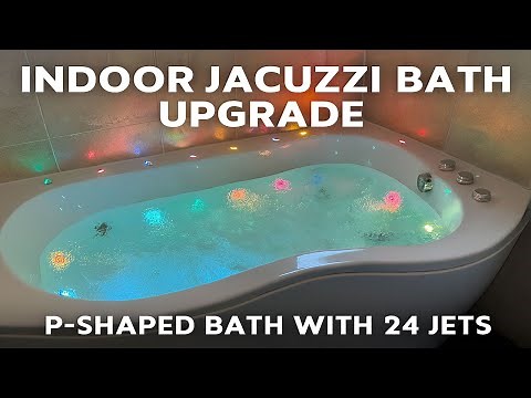 Installing a Whirlpool Bath & Wall Shower | Indoor Jacuzzi Bathroom Upgrade