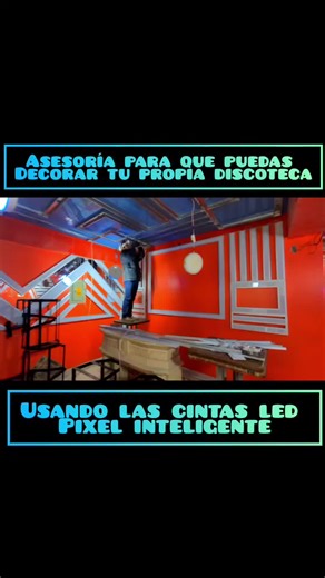 Asesoría en decoración con cintas LED para discotecas