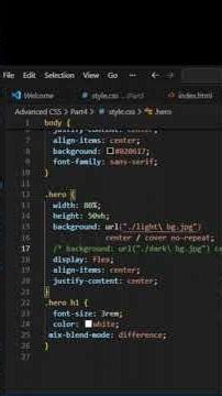 This Text Blending Effect is Pure CSS 🤯| Advanced CSS