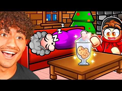 STEALING COOKIES FROM OUR EVIL GRANDMA IN ROBLOX!