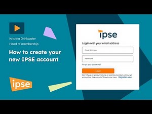 How to login to your new IPSE