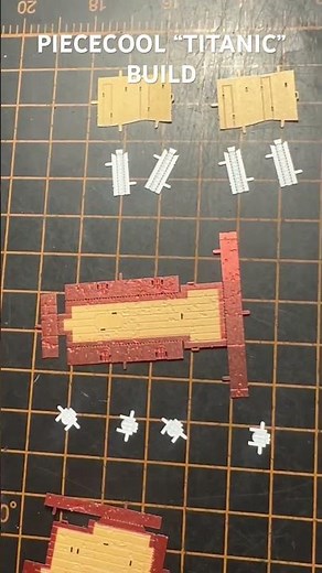 PIECECOOL “TITANIC” BUILD #titanic #metalmodels #3dmodeling #piececool