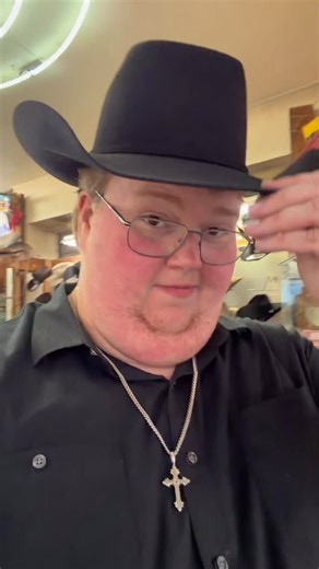 Ethan Benard on Instagram: "Danny and I went with the real deal 👀🤠 #travel #cowboyhat"