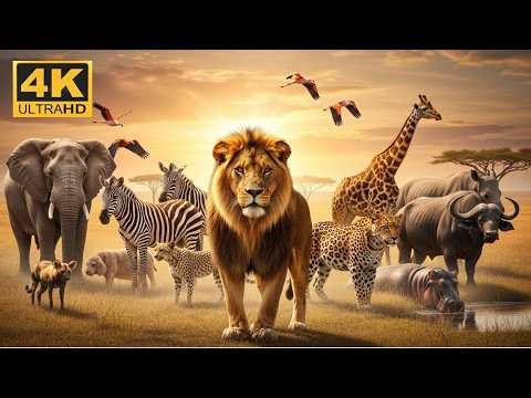 African Safari Paradise 🐘 Ultra HD | Piano Music