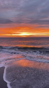 148K views · 29K reactions | Good Morning!!! Cool and breezy here on the Grand Strand with outside temp sitting at 43 and water temps still hovering around 54 degrees. Candela Torres, here is your birthday sunrise as promised! Hope you have a wonderful day!  | Myrtle Beach Grand Strand Life | Facebook