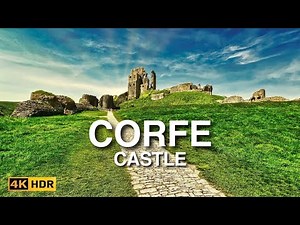 Discover the History of Corfe Castle | 4K 60fps HDR English Countryside Walk Tour