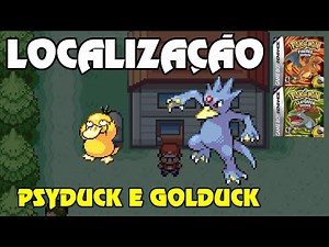 COMO PEGAR O PSYDUCK E GOLDUCK E NO POKEMON FIRE RED E POKEMON LEAF GREEN | LOCALIZAÇÃO GOLDUCK