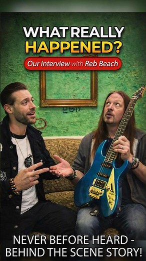 ‼️The TRUE story behind our epic interview with Reb Beach of Winger! 😳 | Crash & BURN