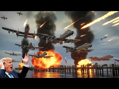 TODAY! 36 US A-10 Bomber Jets Enter Hormuz — Then This Happens | ARMA 3