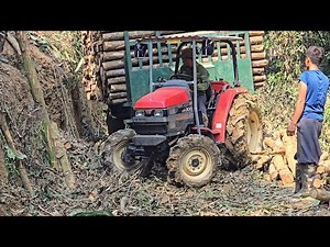 Japanese Mitsubishi tractors are recycled and used in Vietnam