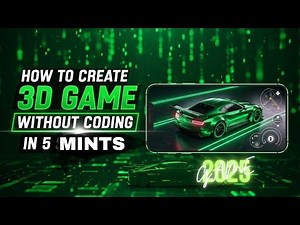 How to Create 3D Game Without Coding in 5 Minutes | HOPWEB Link Included