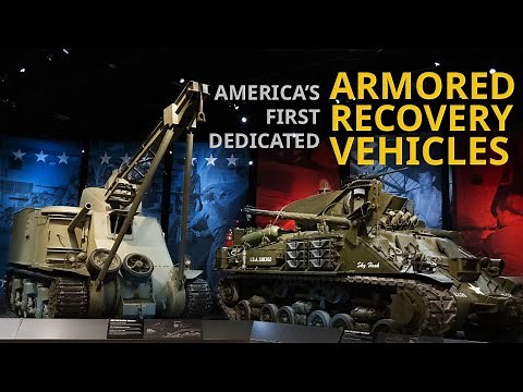 Rare M31 & M32 Tank Recovery Vehicles of WW2