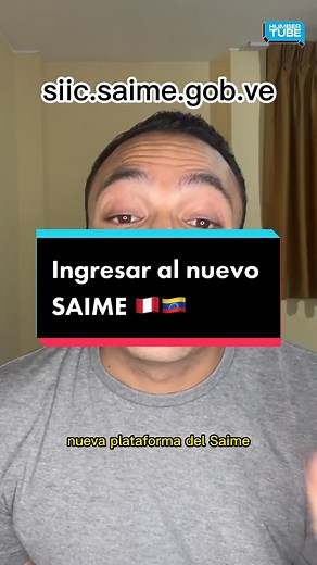 Les enseño a ingresar al nuevo sistema del SAIME 🇻🇪🇻🇪 si no ingresa de la forma tradicional, haciendo estos pasos si vas a poder. #tramites #pasaporte #saime #venezuela #tramite #venezolano #venezolanos #venezolana #venezolanas #errormigratorio #piso3 #venezolanosenperu #venezolanosenlima #humbertube #viral #fyp #fy #prorroga #asignacion #cita
