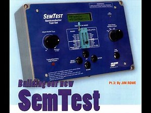 Silicon Chip Magazine Semtest Semiconductor Tester
