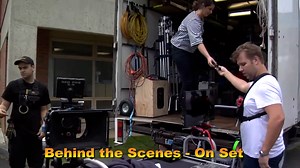 Behind the Scenes - On one of our Film Sets