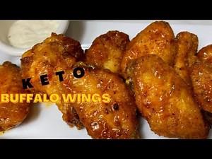 Keto Buffalo Wings Recipe | EASY Air Fryer Recipe
