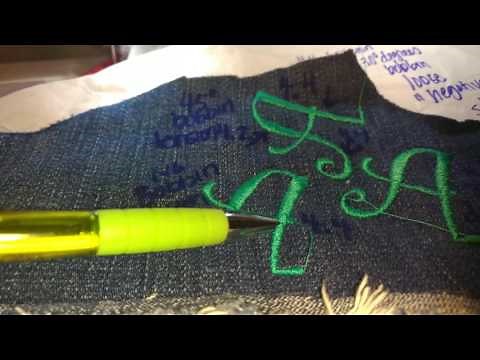 Birdnesting "nesting" errors on embroidery machine