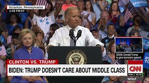 “This man is totally, thoroughly unqualified…” -- Joe Biden makes his Hillary Clinton campaign debut, slams Donald J. Trump http://cnn.it/2aUT2Gy | CNN