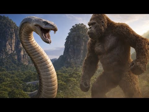 The Jungle war anaconda VS King Kong