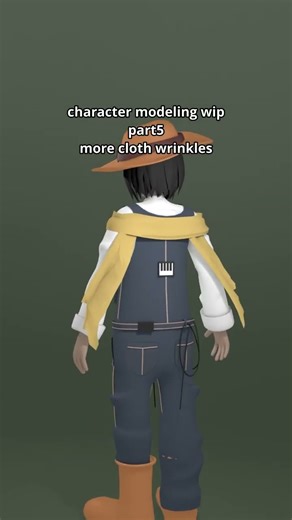 character modeling wip part5