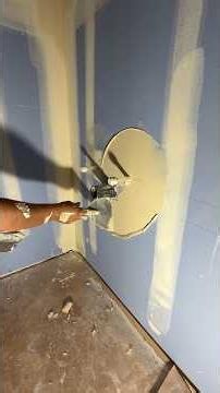 I'm going to finish this pipe in a special way. #drywall #foryou #diy #tips