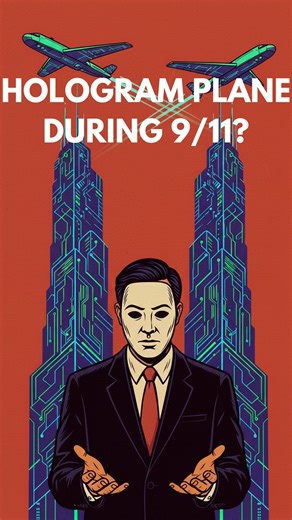 Masked Manipulations on Instagram: "Was The Plane Just A Hologram? 👁️ September 11, 2001: Live TV chaos. A Boeing 767 supposedly crashes into the South Tower. But frame-by-frame analysis reveals the impossible: the plane’s nose pierces clean through steel beams, fuselage melts into the building like a cartoon, wings and tail vanish completely—no resistance, no explosion on entry. No large debris falling outside. No engines recovered from the rubble. Eyewitnesses reported “missiles” and “small p