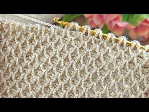 Tunisian Blanket Tutorial | Relaxing Stitch Pattern for Beginners