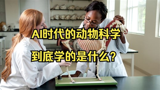 你以为学动物科学就是去农场？其实是在学AI、基因和数据分析