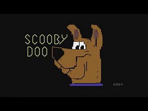 C64 Graphics (PETSCII): Scooby Doo by Hokuto Force!