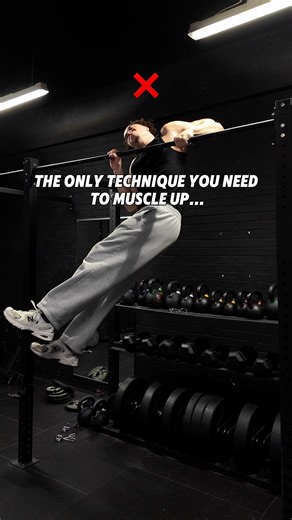 Easiest muscle up tutorial💪🏽 #muscleup #tutorial