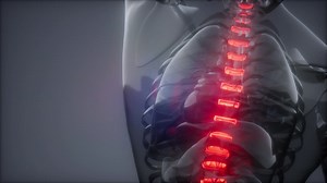 Backache in Back Bones | Premium Stock Video Footage