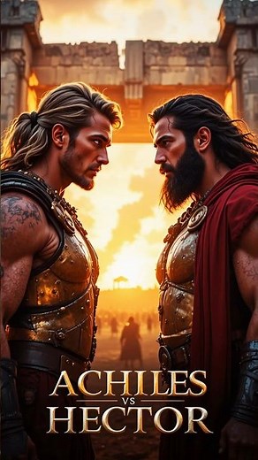 Achilles vs Hector — Epic Trojan War Duel | Greek Mythology Short Film