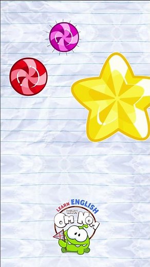 Learn colors With Om Nom - Paper Animation #shorts #youtubeshorts #omnom