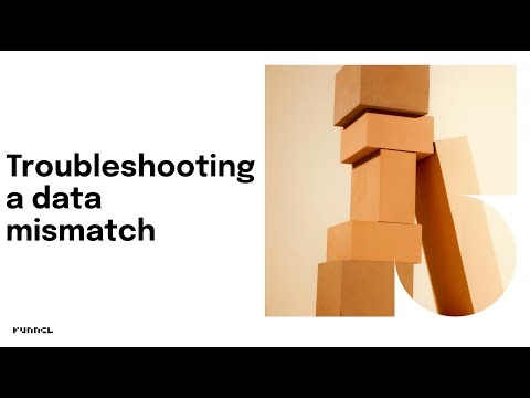 Troubleshooting a data mismatch