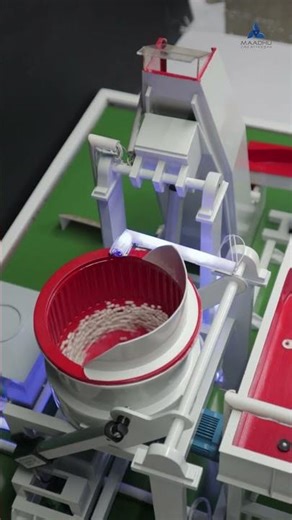 Working Industrial Disc Polisher Model | Maadhu Creatives