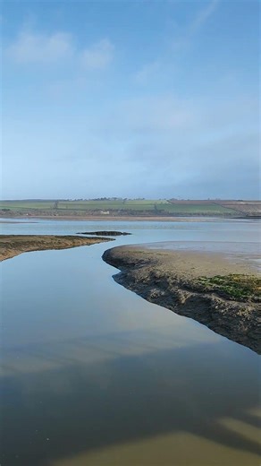 Near Fremington Quay in Devon on a beautiful winter morning #travel #uk