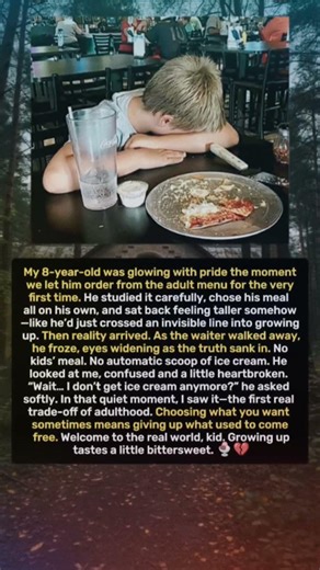 "The Bittersweet Moment of Growing Up"?