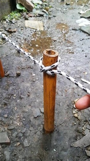 Easy & practical knot tutorial // for daily life used 💯