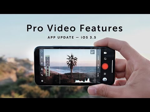 NEW App Update! PRO VIDEO Features | iOS 3.5