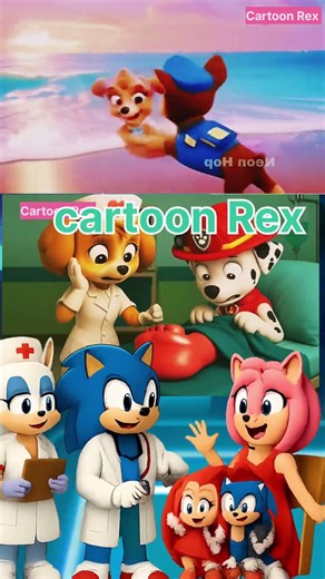 Paw Patrol Scary Chase 🆚 Ryder 🆚 Marshall Fun X Dance Cover | Tiles Hop _ ep 133 #pawpatrol #shorts