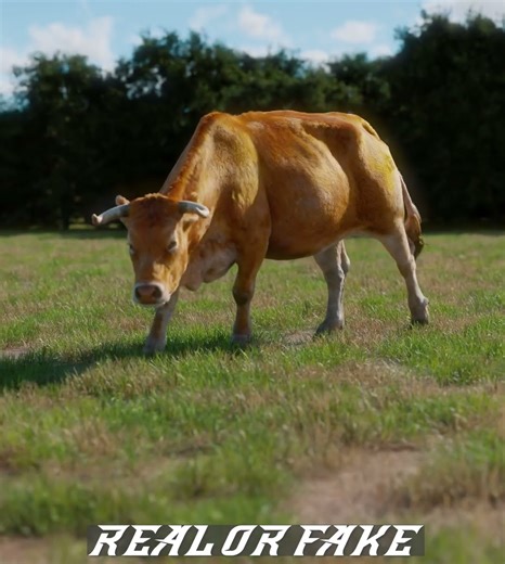 Realistic 3D Cow #Animals #Cow #3D #Blender #Creative #Animation #Render
