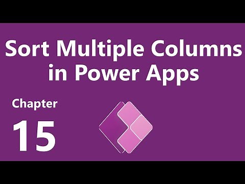 Apply Sort on Multiple Column in Power Apps