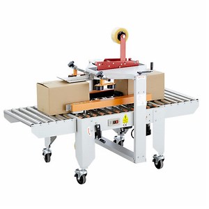 [Hot Item] Semi-Automatic Electric Box Carton Sealing Carton Box Packaging Adhesive Tape Sealing Machine