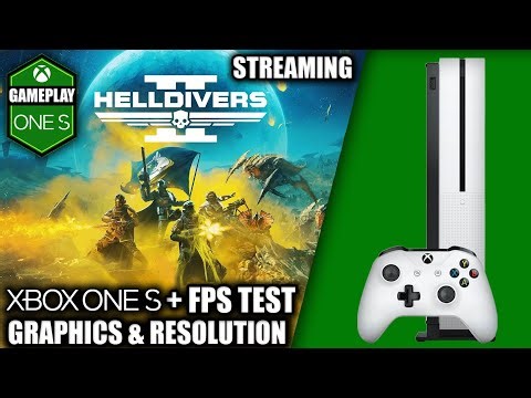 Helldivers 2 (Cloud) - Xbox One Gameplay + FPS Test