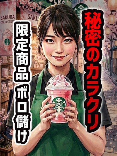 スタバの限定商品ボロ儲けの闇 #行動心理学 #マーケティング #スタバ