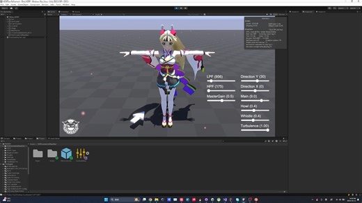 [Unity DSP] 程序化风声以及和Magica Wind Zone的联动