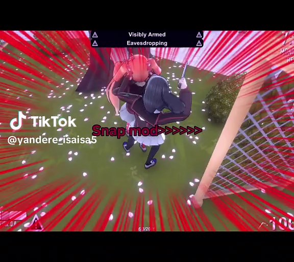 #YANDERESIM;; Snap mode>>>>>>>>> #YandereSimulator #YandereSim #Fyp #Fy #Foryou #paratiiiiiiii #yansim #snap #snapmode