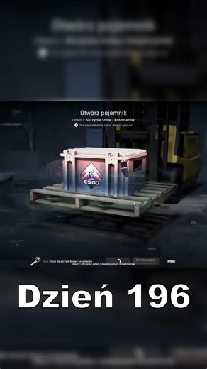 DZIEŃ 196 OTWIERANIA CODZIENNIE SKRZYNKI DOPÓKI NIE TRAFIĘ KOSY #csgo #cs2!!
